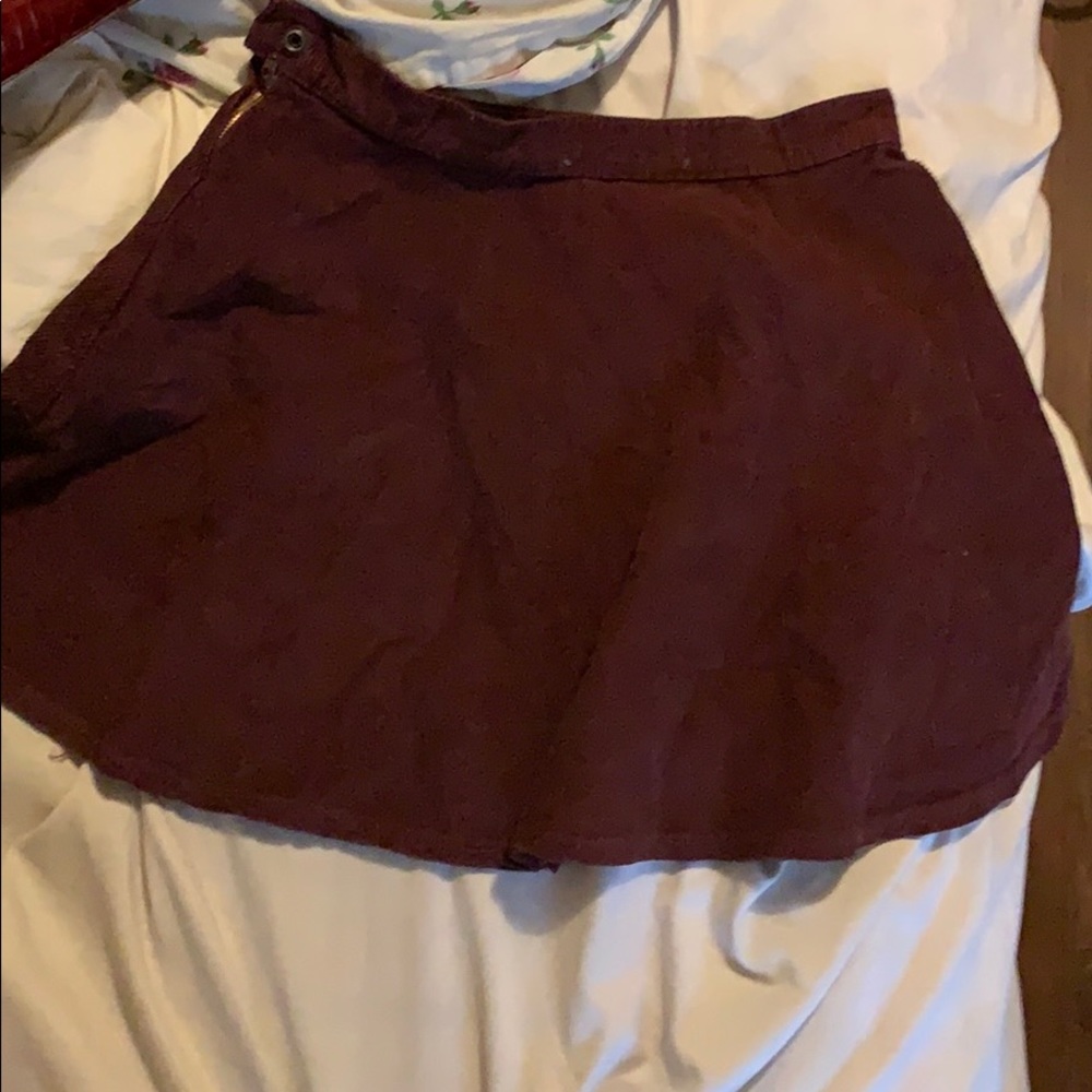 American apparel corduroy skirt